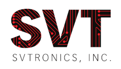 Logo for SVTronics Inc